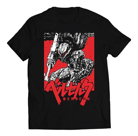 Polera Berserk - Cool Red | Anime Japonés