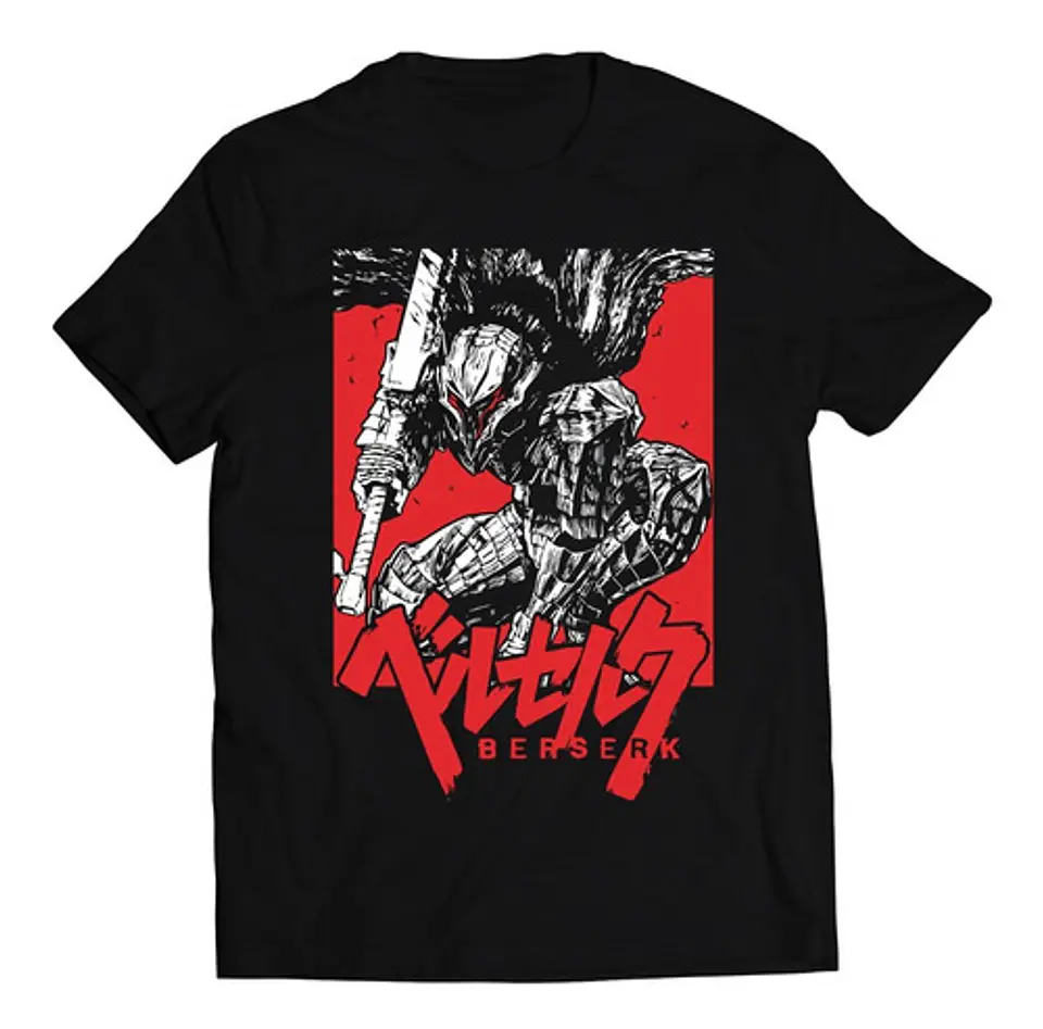 Polera Berserk - Cool Red | Anime Japonés 1