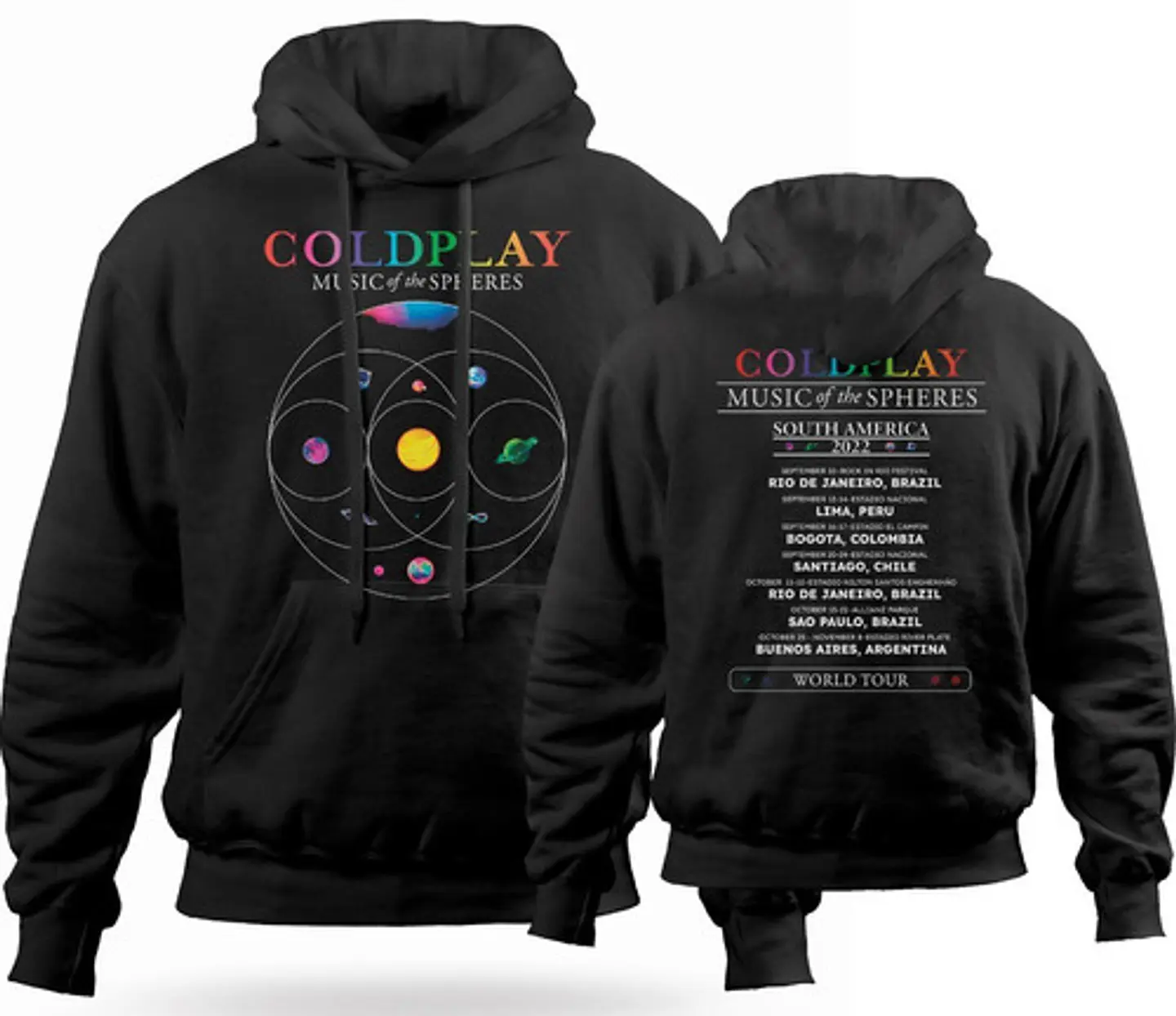Polerón Canguro Coldplay - Music Of The Spheres Fechas Sudamerica | Indie Rock 1