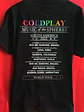 Polera Coldplay - Music Of The Spheres  Fechas Sudamerica | Indie Rock - Miniatura 3