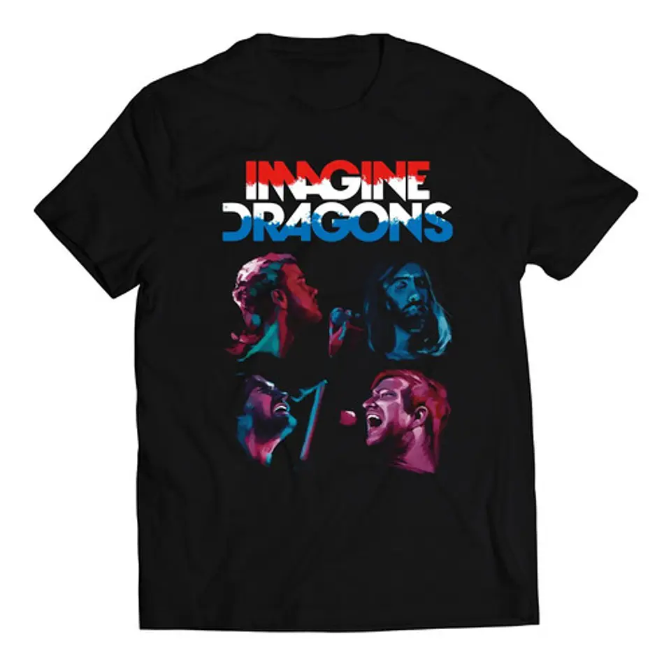 Polera Imagine Dragons - Red N' Blue | Indie Rock 1