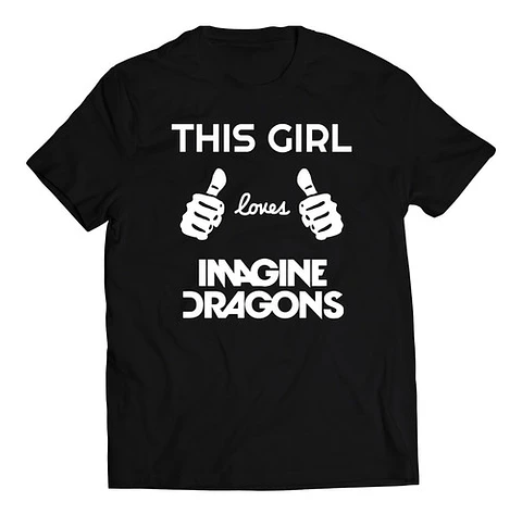Polera Imagine Dragons - This Girl Loves Id | Indie Rock