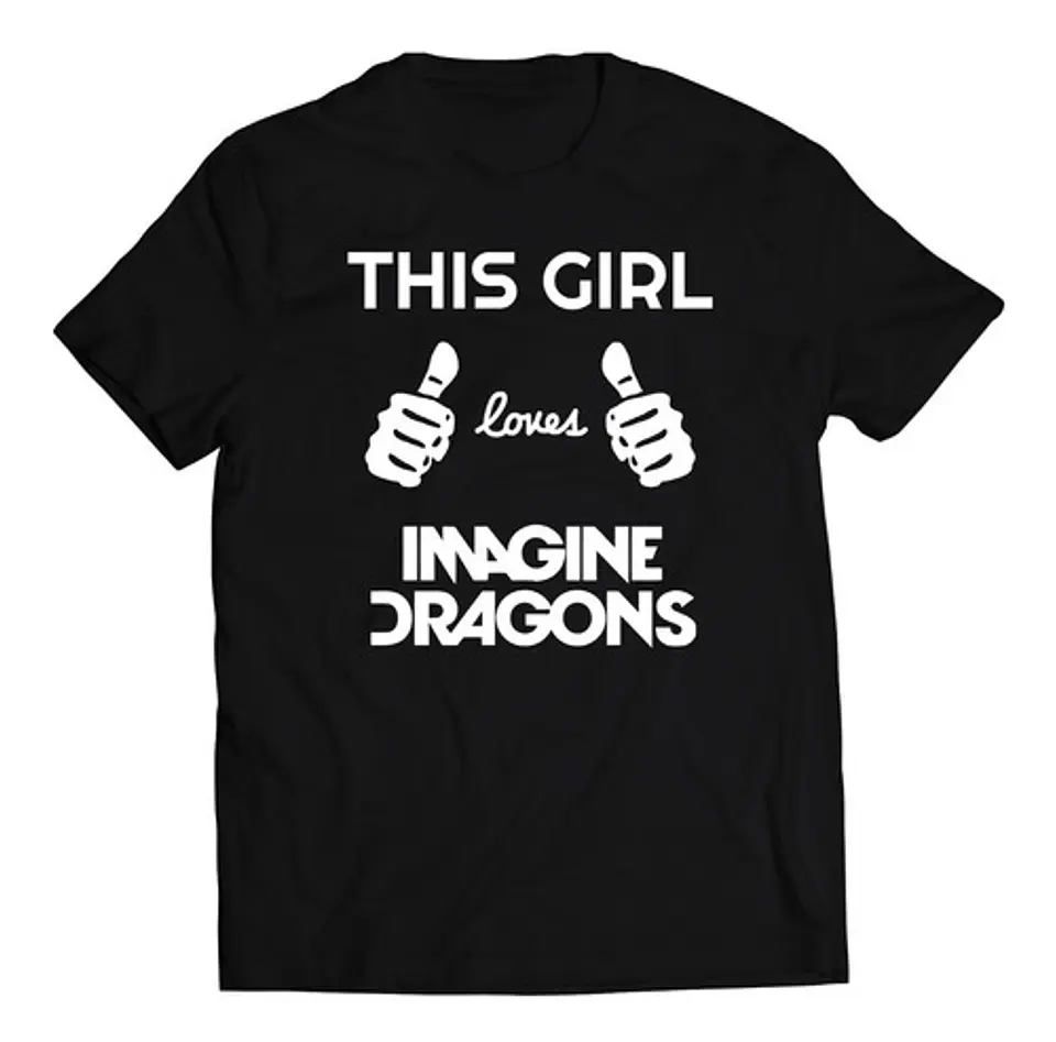 Polera Imagine Dragons - This Girl Loves Id | Indie Rock 1