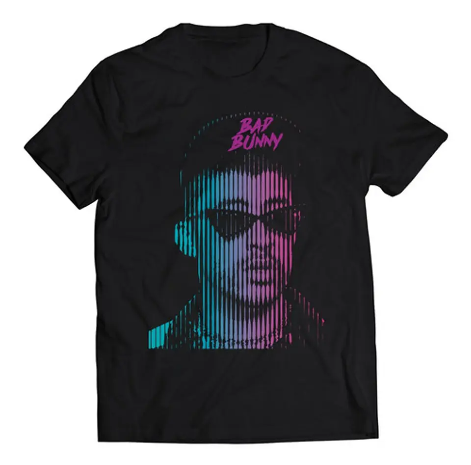 Polera Bad Bunny - Degradado | Hip-Hop / Rap 1