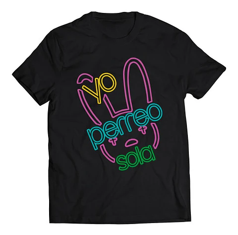 Polera Bad Bunny - Yo Perreo Sola | Hip-Hop / Rap