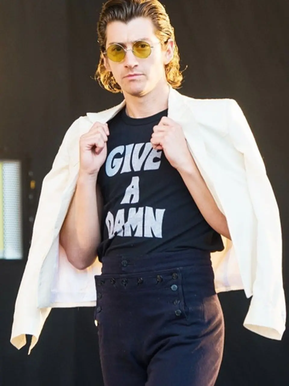 Polera Arctic Monkeys - Give A Damn (la Que Usa Alex Turner) | Indie Rock 2