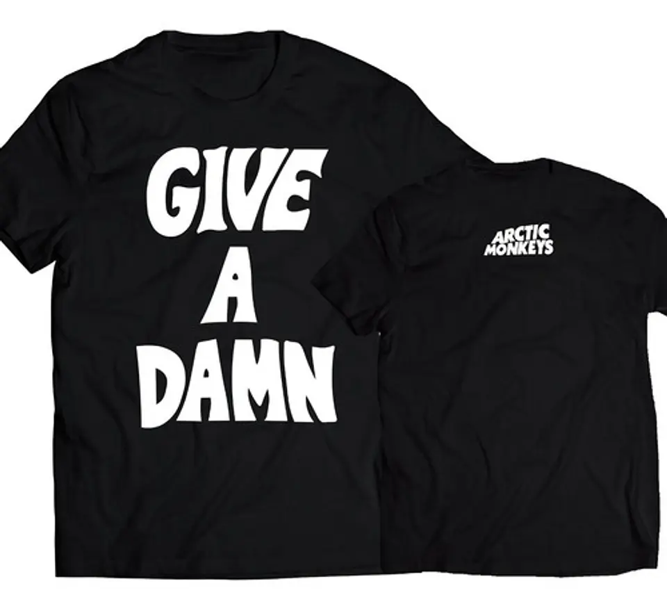 Polera Arctic Monkeys - Give A Damn (la Que Usa Alex Turner) | Indie Rock 1