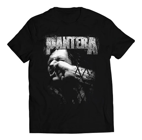 Polera Pantera  - Vulgar Display Of Power White | Metal