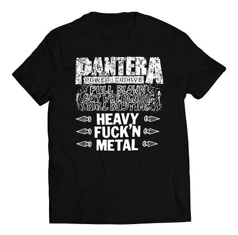 Polera Pantera  - Heavy Fuck'n Metal | Metal