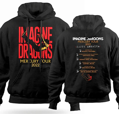 Polerón Canguro Imagine Dragons - Mercury Tour Fechas Sudamérica | Indie Rock