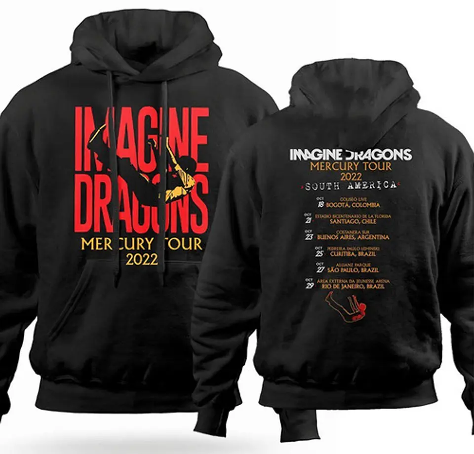 Polerón Canguro Imagine Dragons - Mercury Tour Fechas Sudamérica | Indie Rock 1
