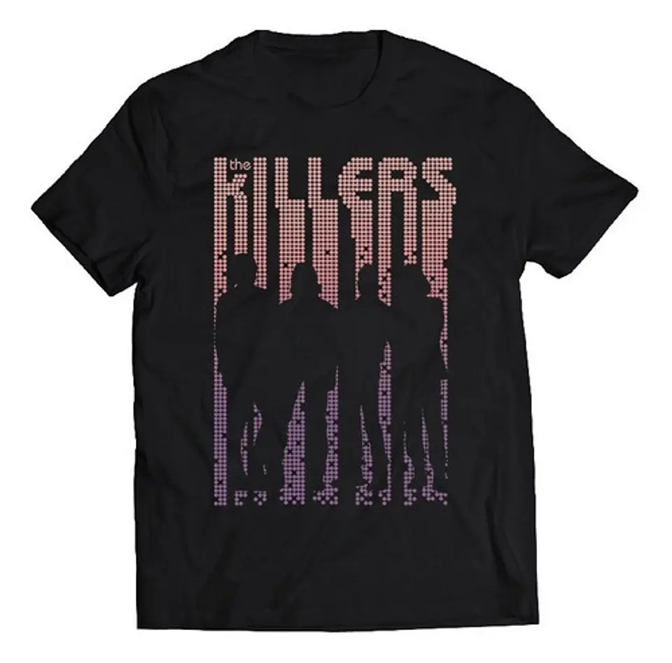 Polera The Killers - Dripping Gradient | Indie Rock 1