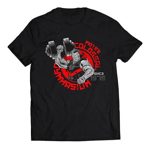 Polera Marvel X-men - Gimnasio Colosal De Piotr | Estilo Exclusivo