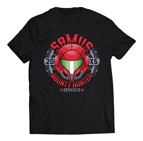 Polera Metroid - Samus Bounty Hunter | Ropa Gamer