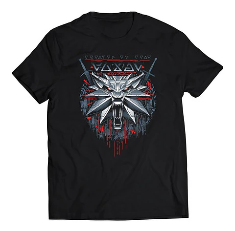 Polera The Witcher - Wolf | Ropa Gamer