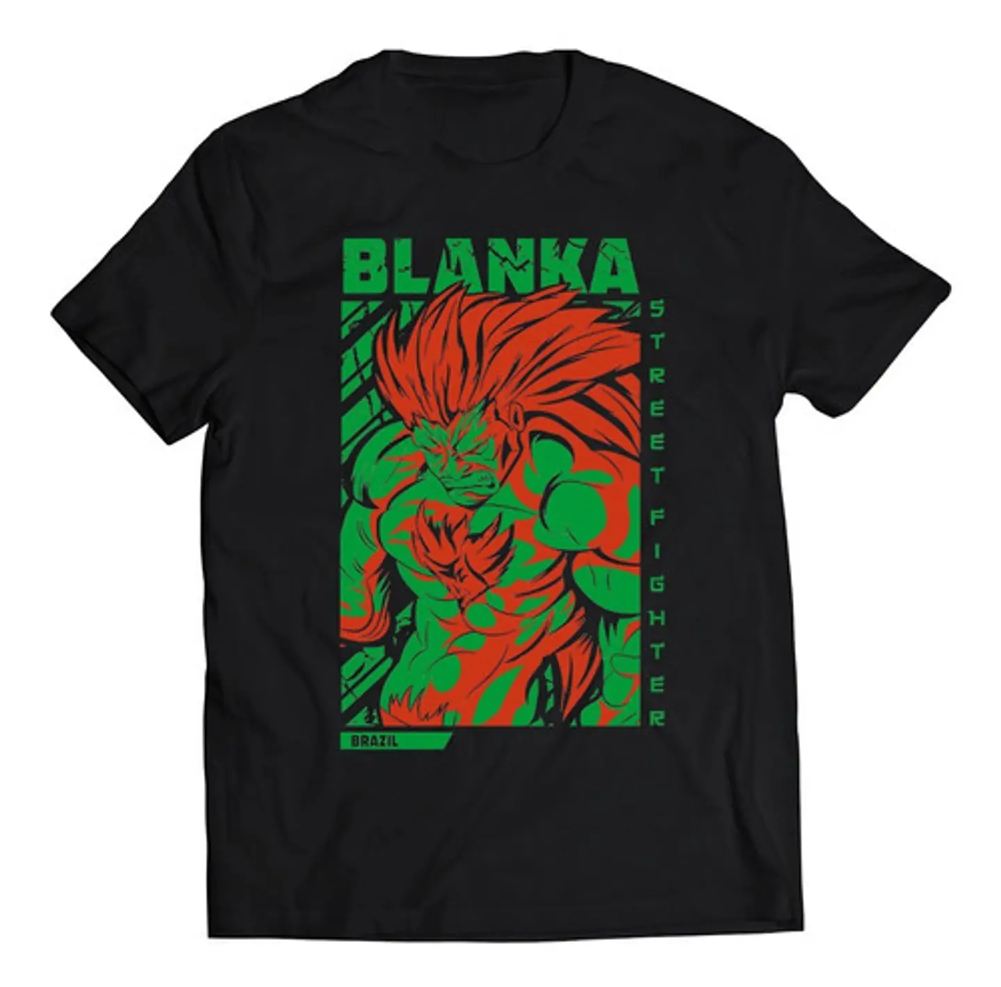 Polera Street Fighter - Blanka | Ropa Gamer 1