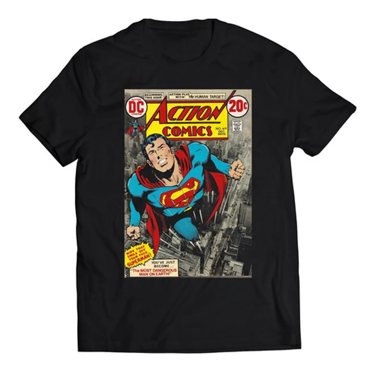 Polera Dc Superman - Comic Cover | Música 1