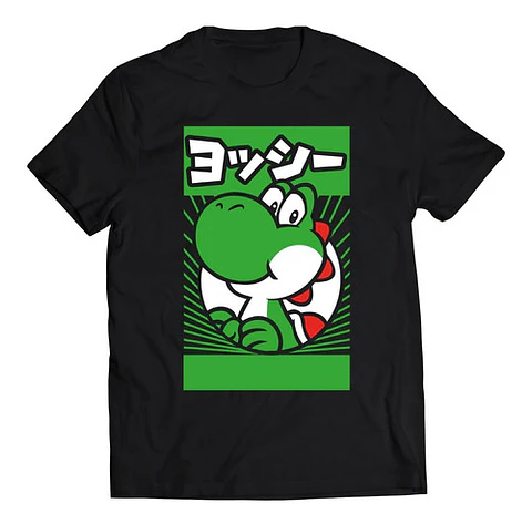 Polera Yoshi - Verde | Ropa Gamer