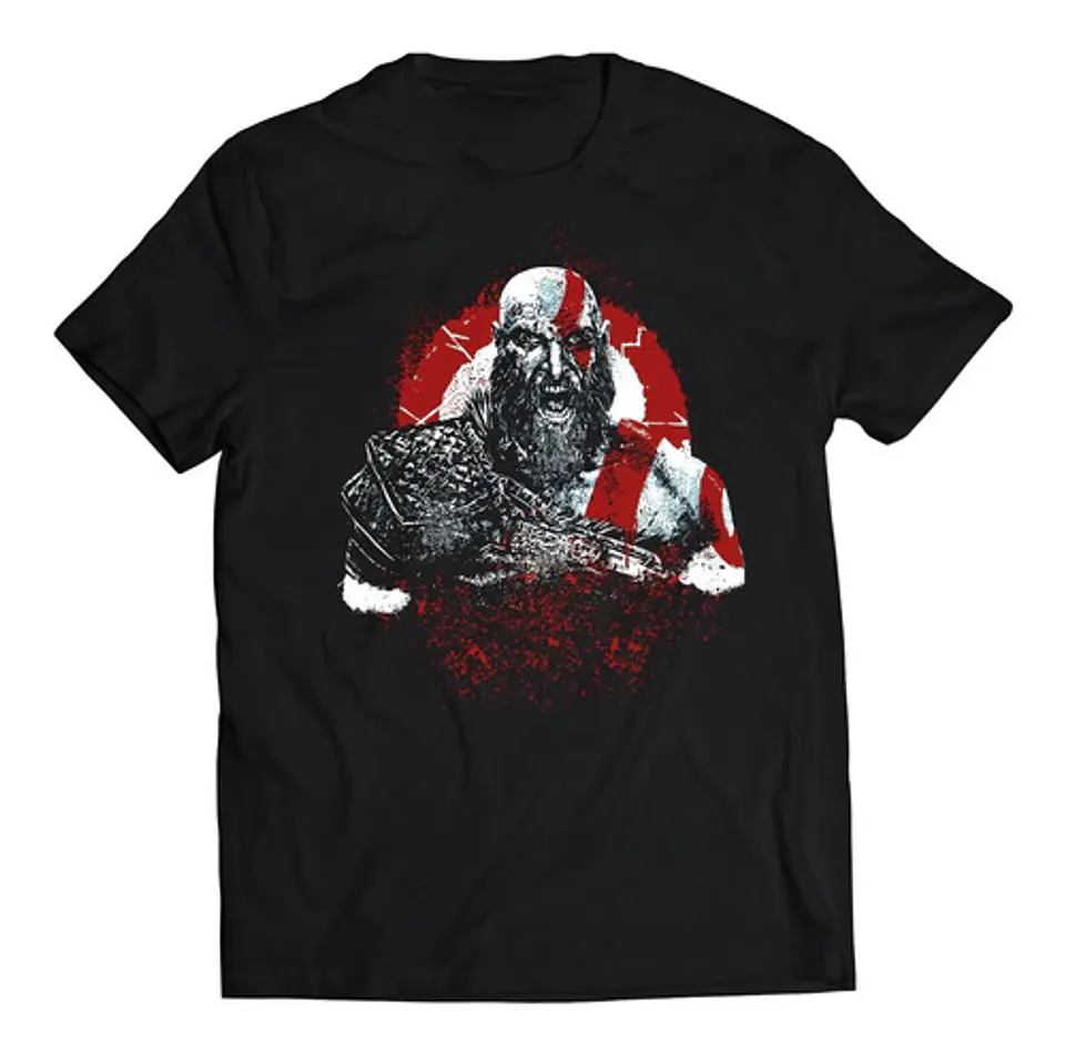 Polera God Of War - Bloody Kratos | Ropa Gamer 1