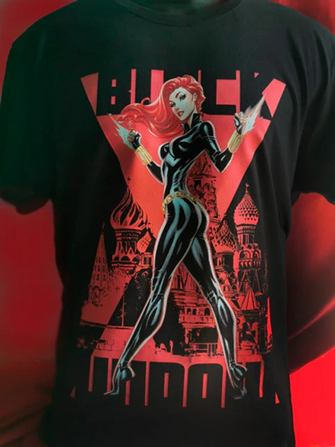 Polera Marvel - Black Widow | Música