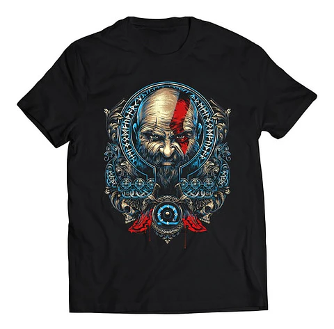 Polera God Of War - Dios Nórdico | Ropa Gamer