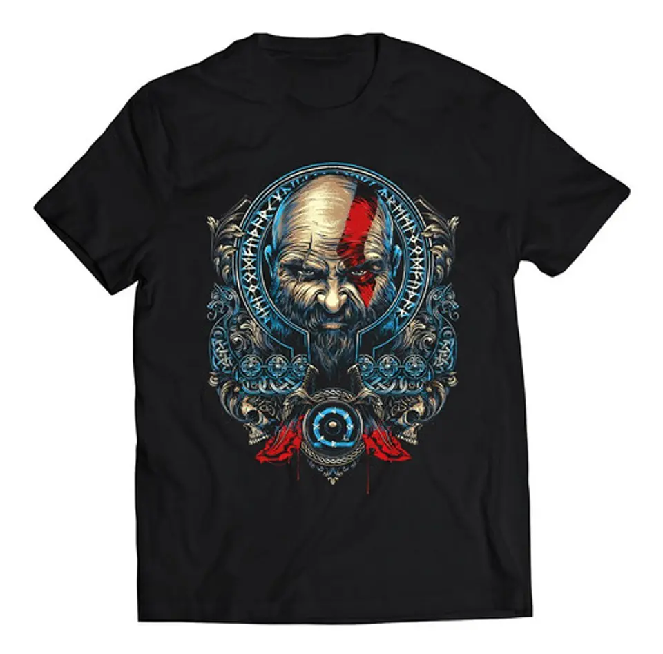 Polera God Of War - Dios Nórdico | Ropa Gamer 1