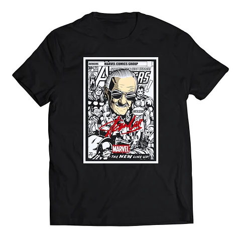 Polera Marvel Stan Lee - Cómic | Música