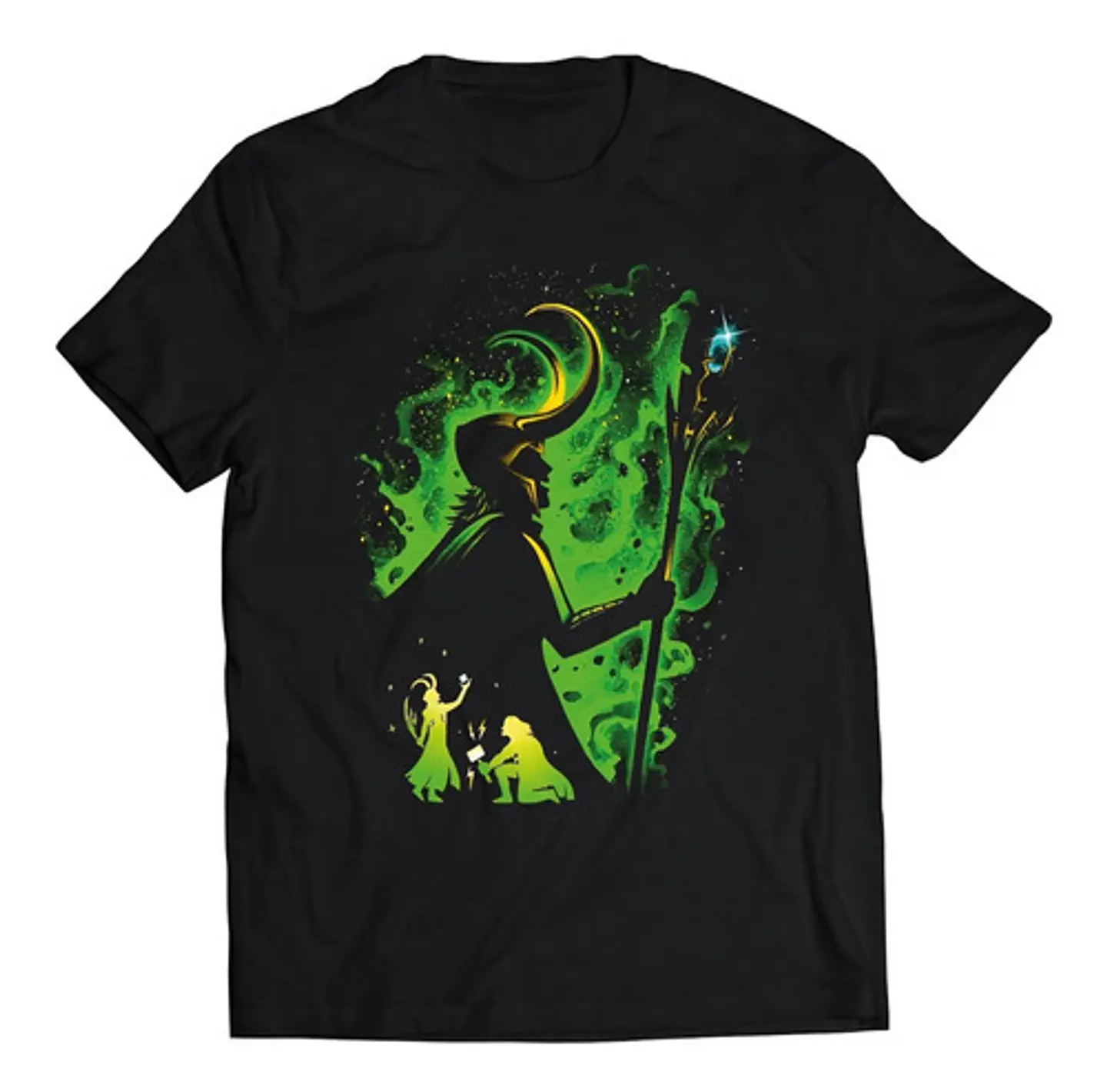 Polera Marvel Loki - Kneel Before Me | Estilo Exclusivo 1
