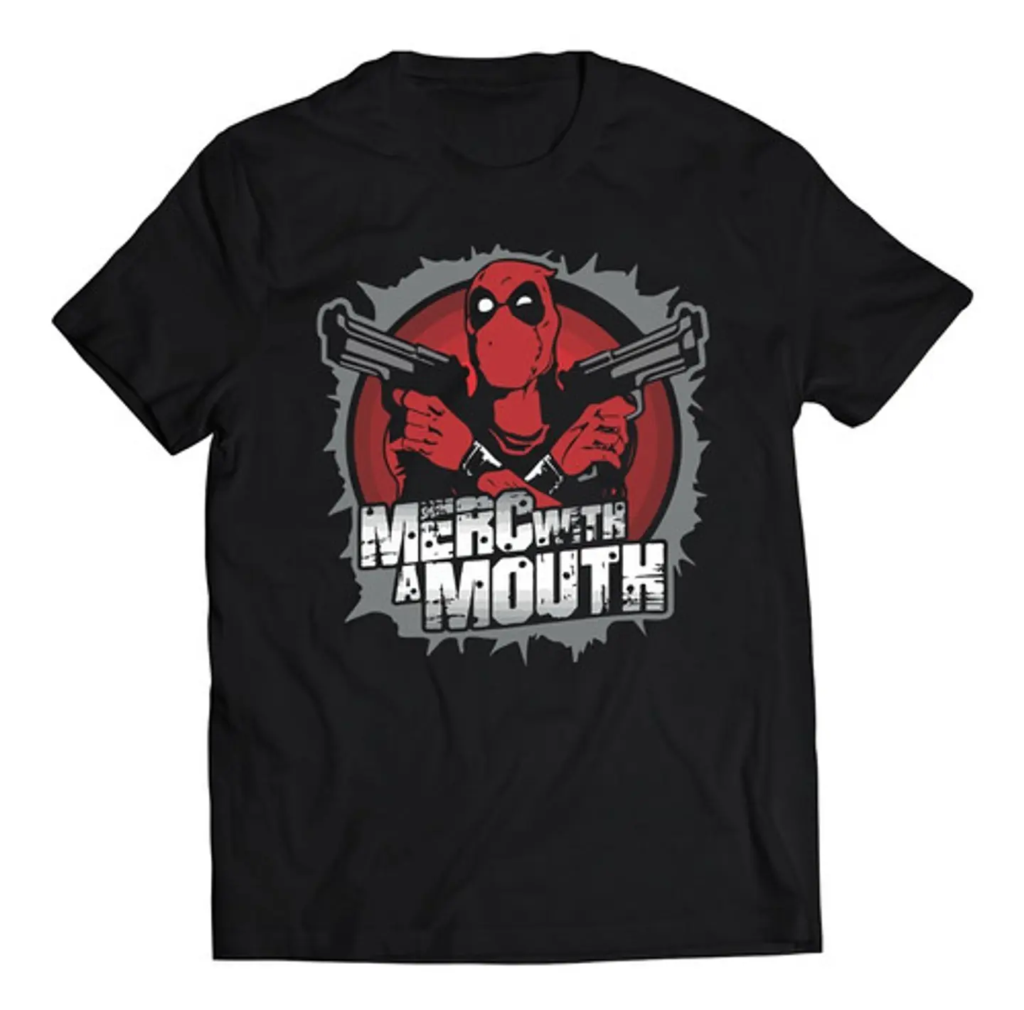 Polera Marvel Deadpool - Merc With A Mouth | Música 1