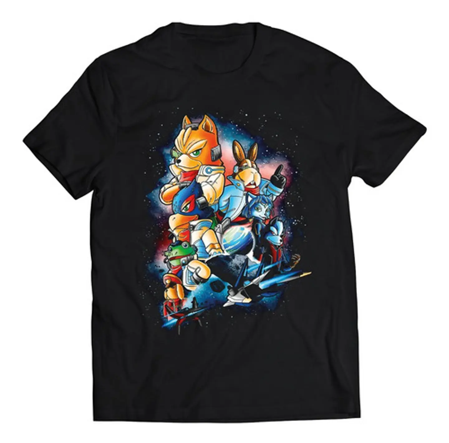 Polera Star Fox - Galactic Gang | Ropa Gamer 1