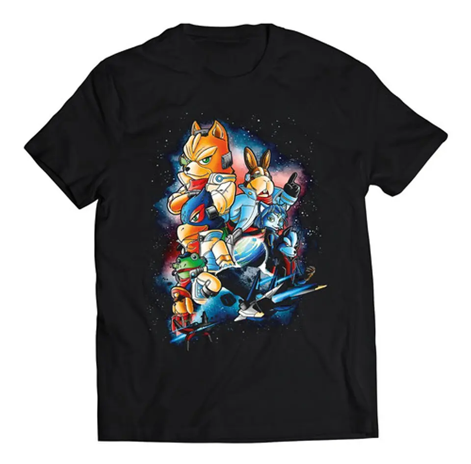 Polera Star Fox - Galactic Gang | Ropa Gamer 1