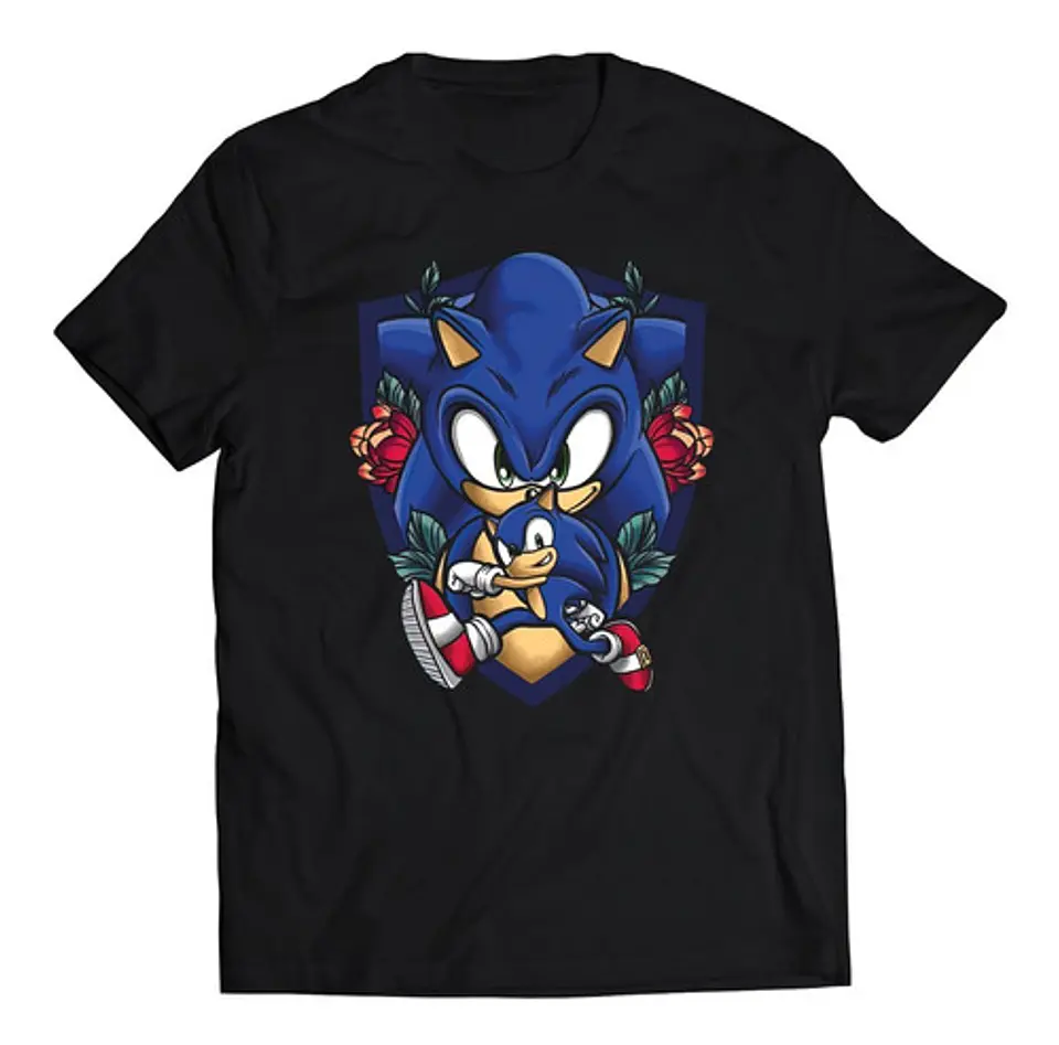 Polera Sonic - Rose Hedgehog | Ropa Gamer 1