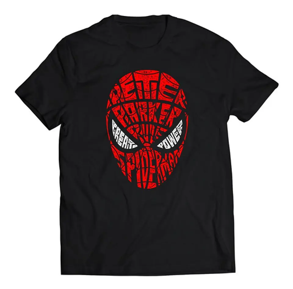 Polera Marvel Spider-man - Peter Parker | Música 1