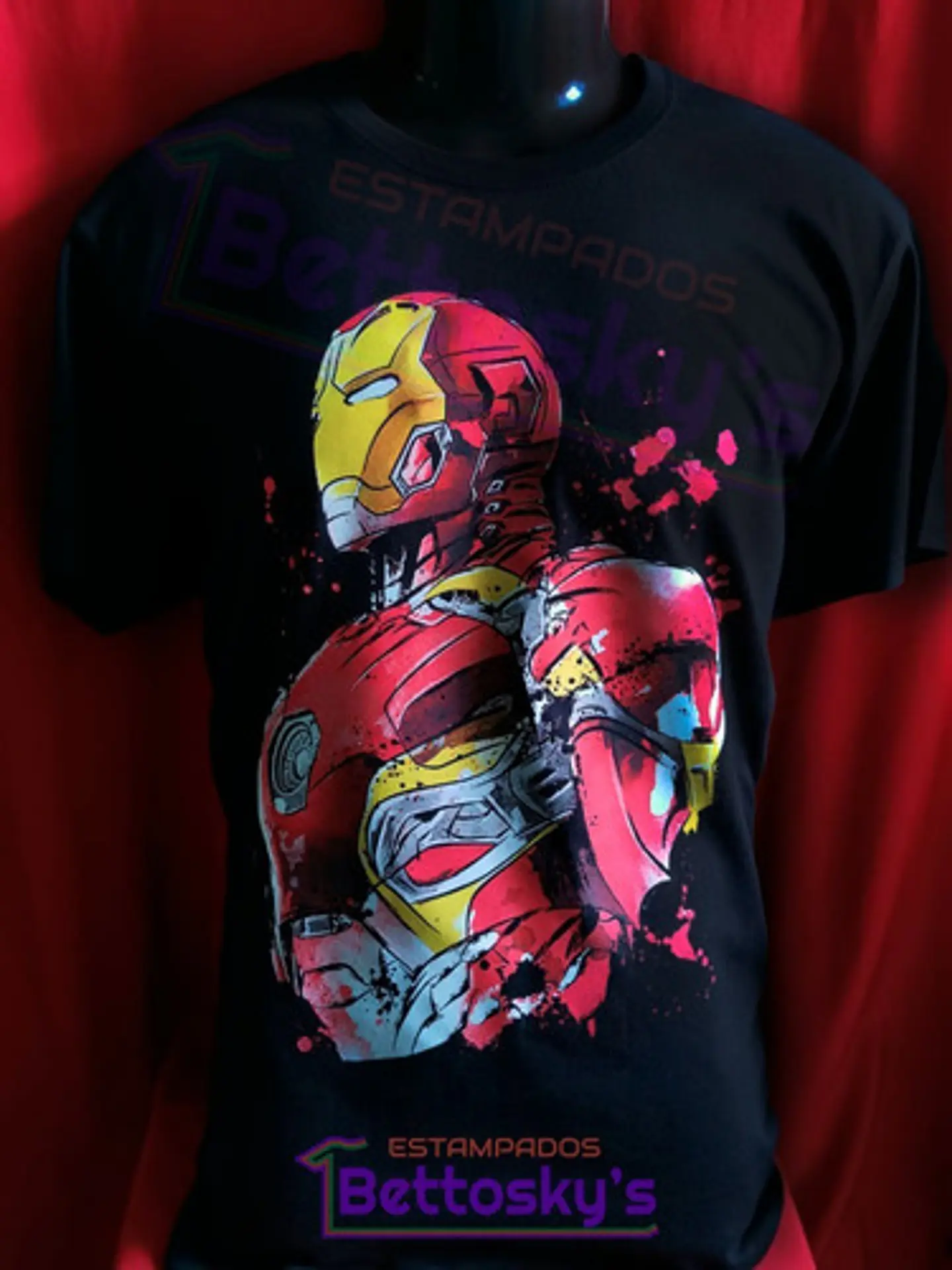 Polera Marvel Iron Man - Pecho | Música 2