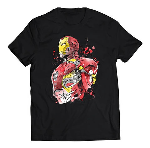 Polera Marvel Iron Man - Pecho | Música