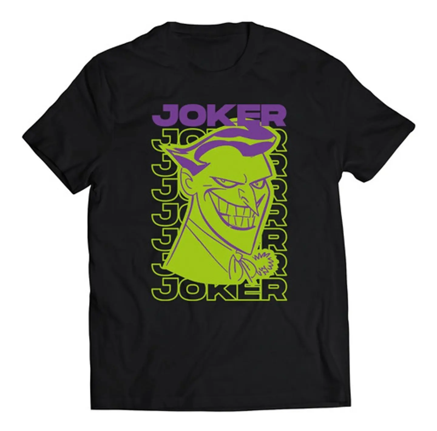 Polera Dc Joker - Fondo Verde | Música 1
