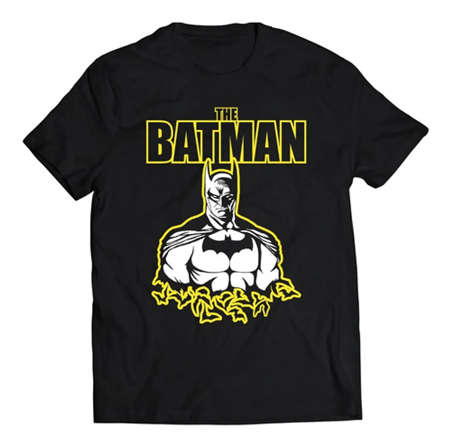 Polera Dc Batman - Amarillo Y Blanco | Estilo Exclusivo 1