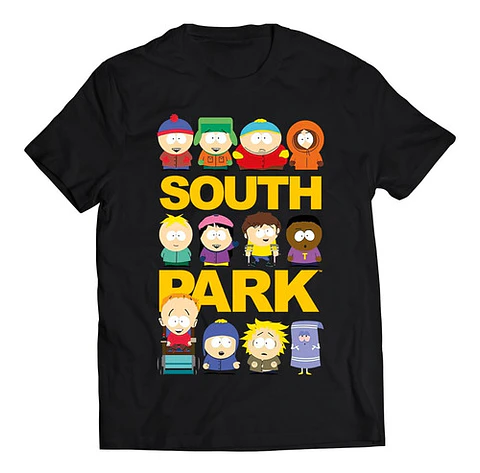 Polera Series South Park - The Gang | Música