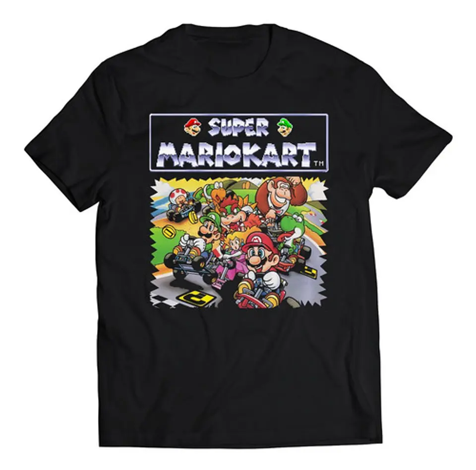 Polera Mario Kart - Retro | Ropa Gamer 1