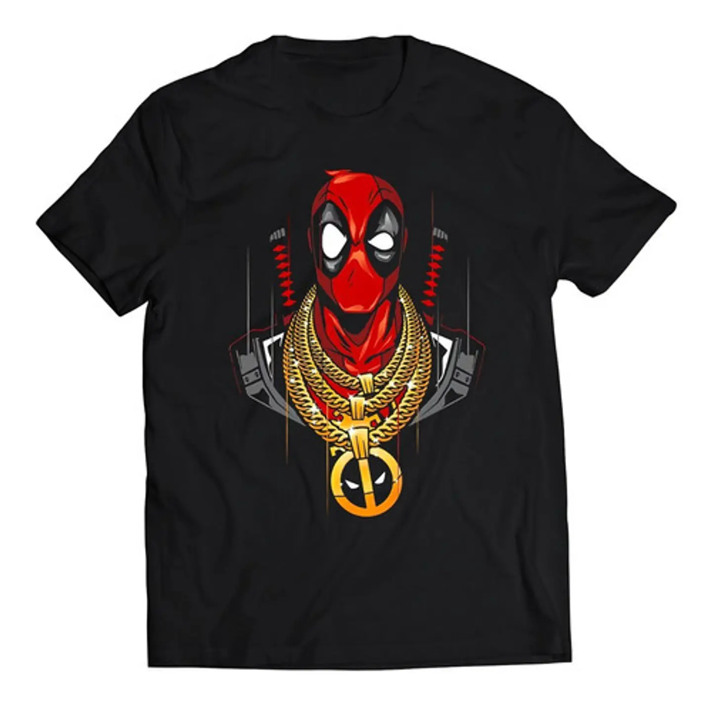 Polera Marvel Deadpool - Bling Bling | Música 1