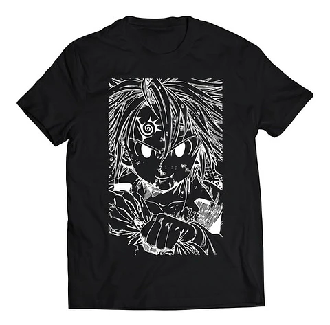 Polera Nanatsu No Taizai Meliodas | Anime Japonés