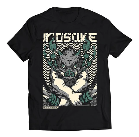 Polera Demon Slayer Inosuke | Anime Japonés
