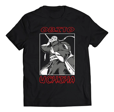 Polera Naruto Obito Uchiha | Anime Japonés