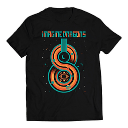 Polera Música - Imagine Dragons - 8 Guitar