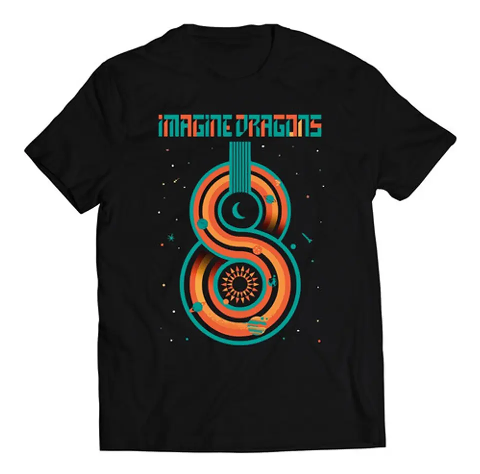 Polera Imagine Dragons - 8 Guitar | Indie Rock 1