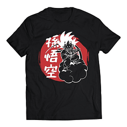 Polera Anime - Dragon Ball Goku Nube Voladora