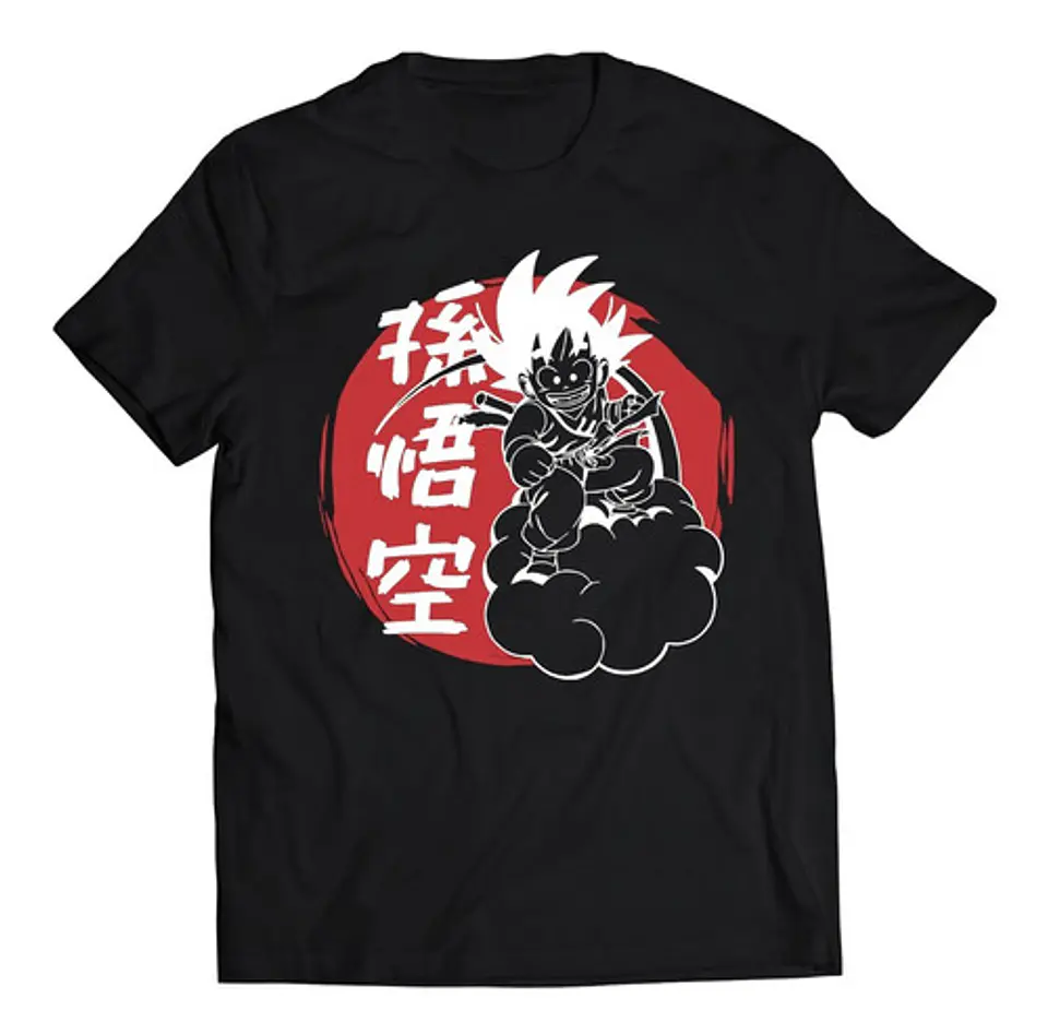 Polera Dragon Ball Goku Nube Voladora | Anime Japonés 1