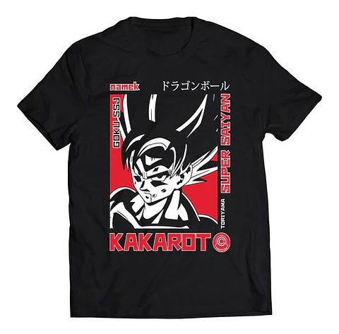Polera Dragon Ball Kakarot Super Saiyan Ssj | Anime Japonés
