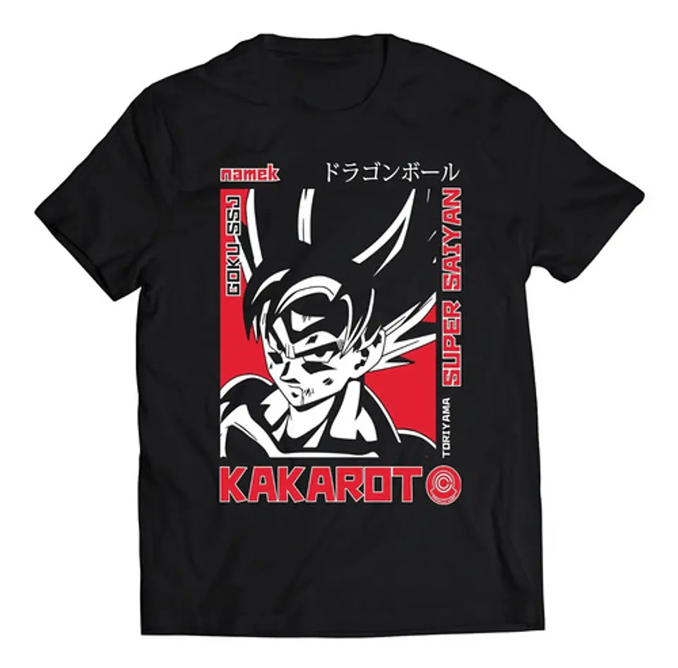 Polera Dragon Ball Kakarot Super Saiyan Ssj | Anime Japonés 1