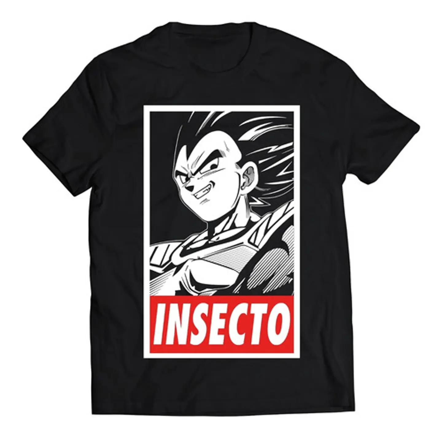 Polera Dragon Ball Vegeta Insecto | Anime Japonés 1